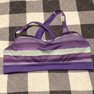 Brooks cross back sports bra